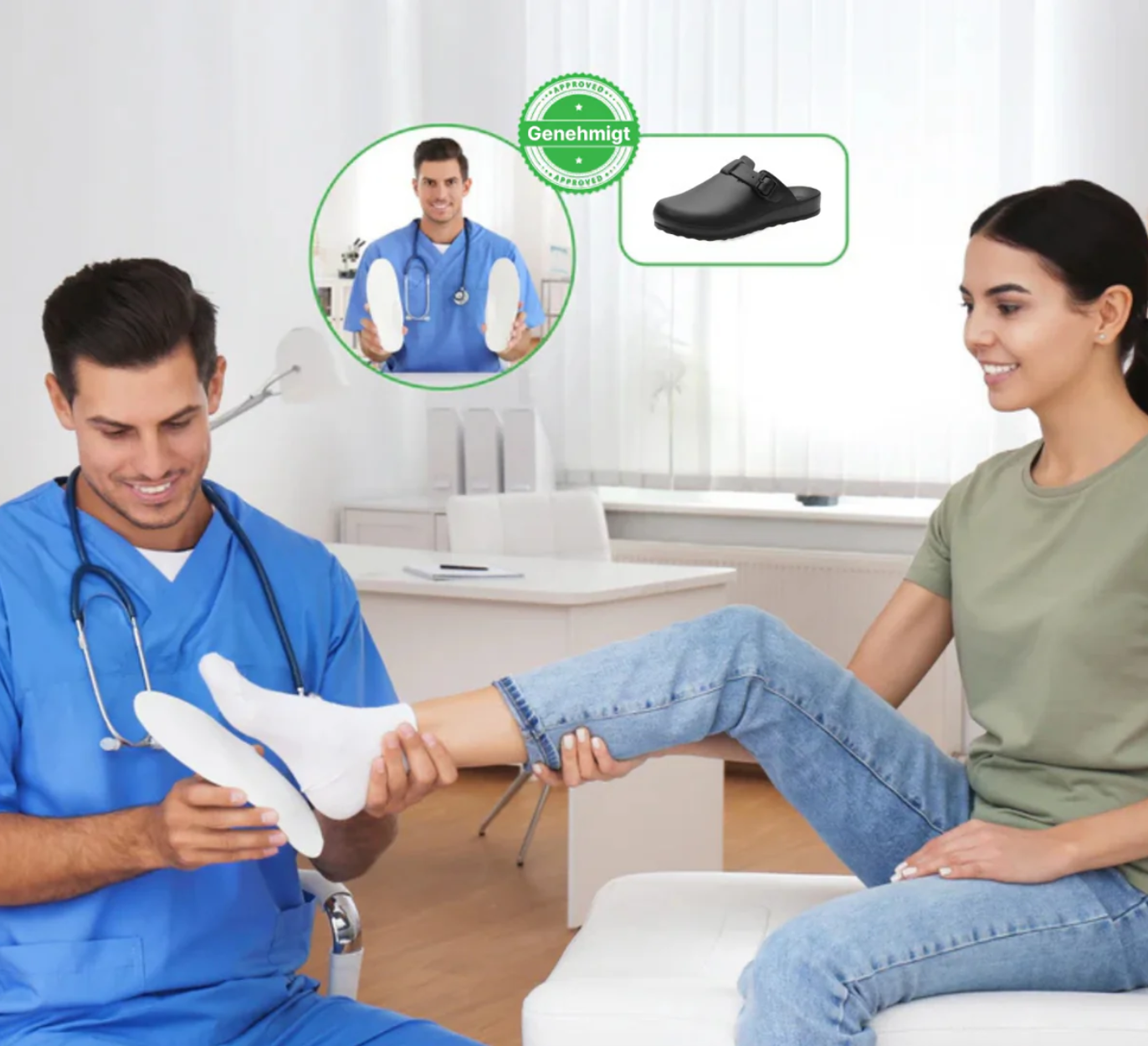 Light Step - Sabot Sanitari Antiscivolo - in 5 colori