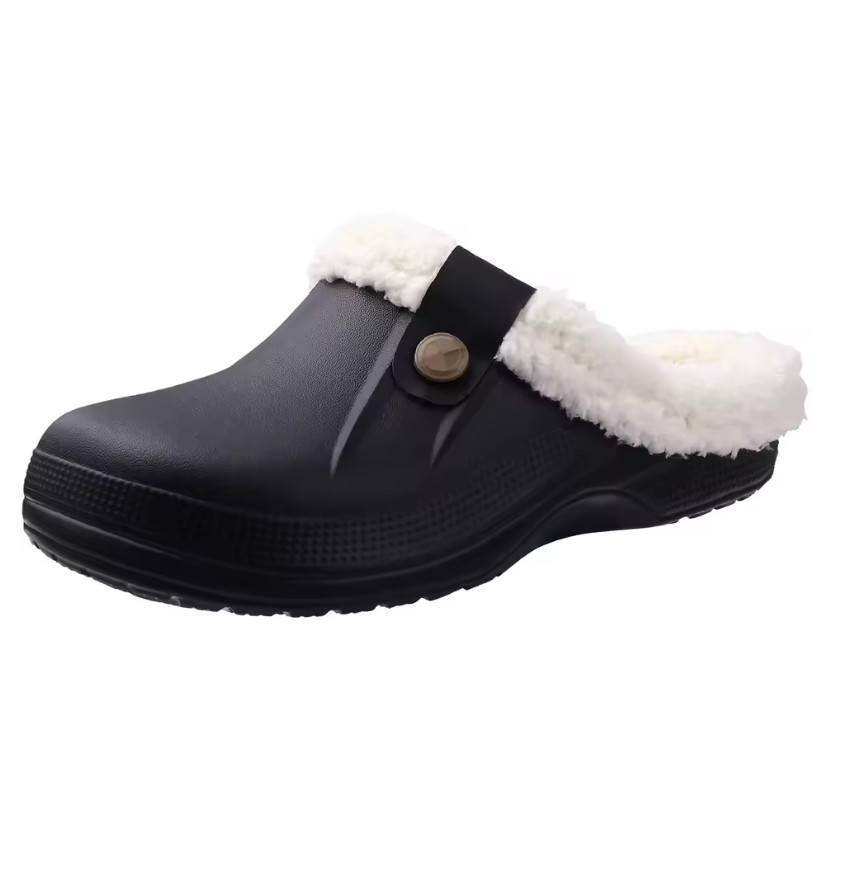 Elegant Step - Sabot Sanitari Antiscivolo - foderati con morbido pelo -  in 5 colori